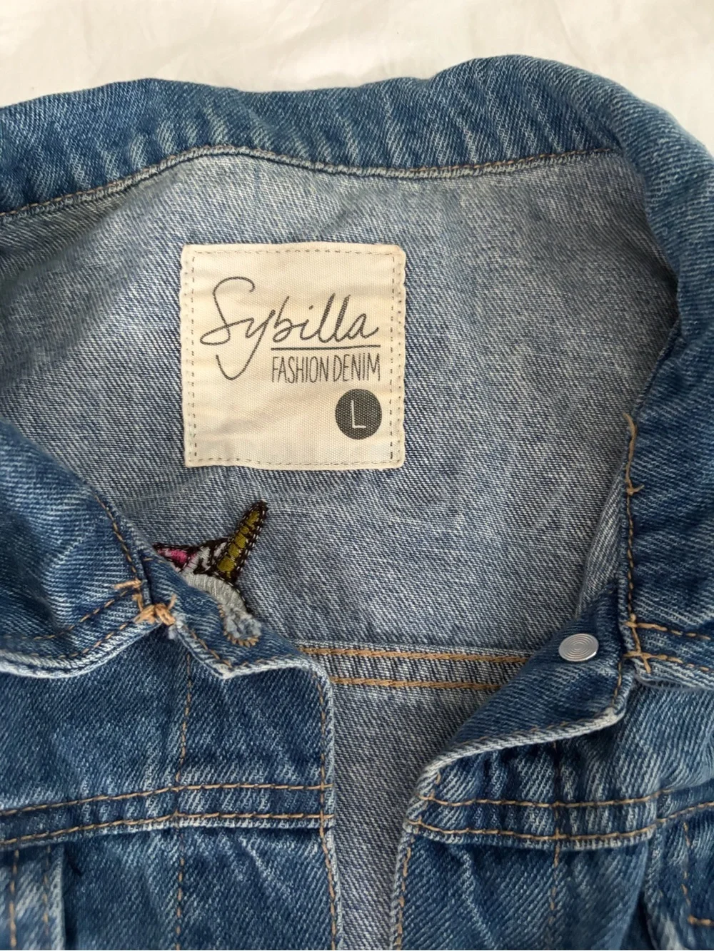 Girls' Blue Denim Jacket